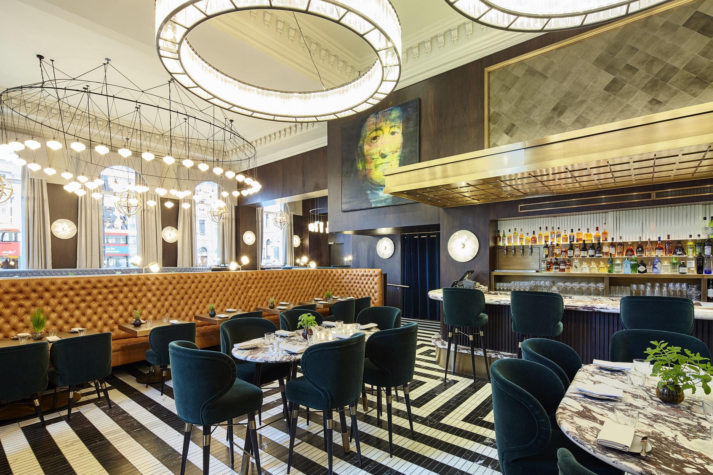 Sofitel London St James Εξωτερικό φωτογραφία Interior of the restaurant